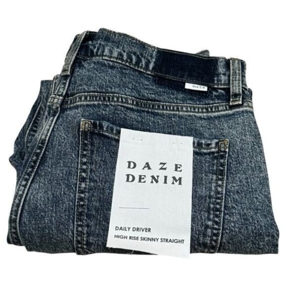 NEW Daze Daily Driver High Rise Skinny Straight Jeans Capsule Comfort 31P - Picture 5 of 9